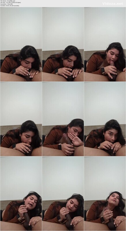 Sexy Babe Giving Blowjob