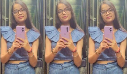 Sexy Slim Office Girl Giving Sloppy Blowjob Hard Fucking with Boyfriend in OYO Nude