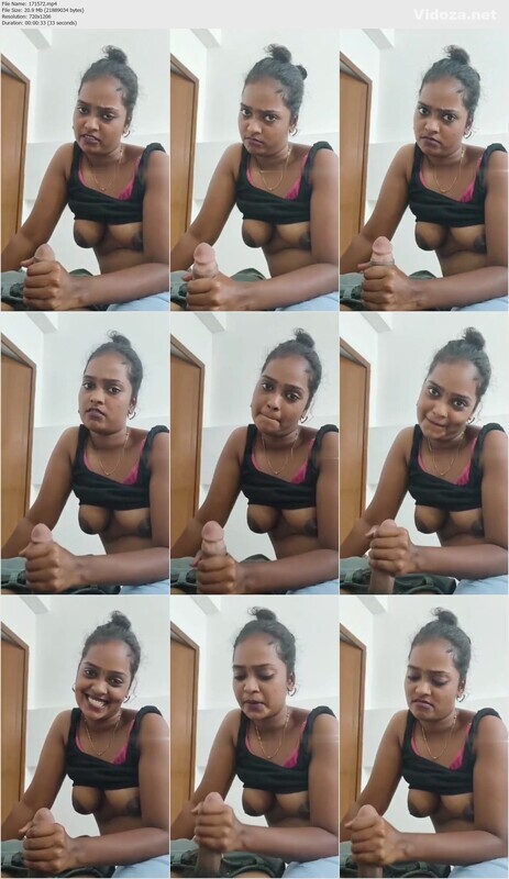 Tamil Shy Babe Giving Handjob