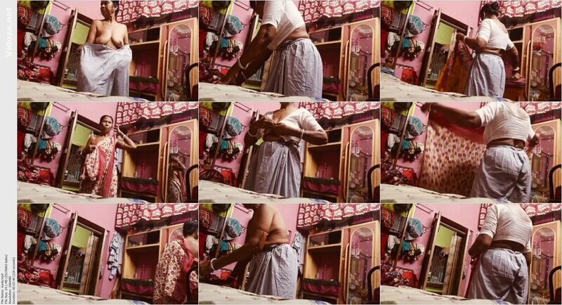 Aunty Changing Clothes Captured In Hidden Cam
