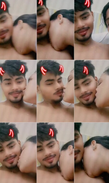 Bengali Girl Giving Blowjob To Boyfriend Kissing