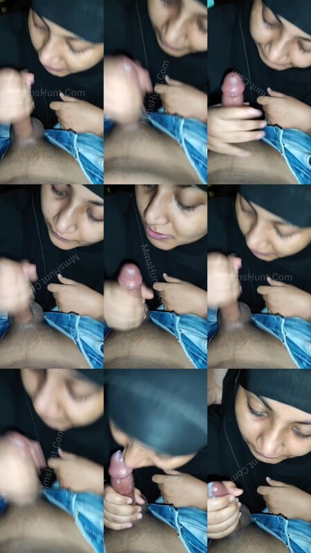 Hijabi Babe Giving Handjob Blowjob To Boyfriend