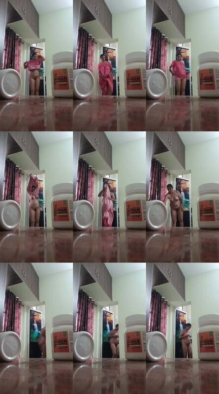 Mom Before Bath Removing Clothes Secretly Recorded By Son