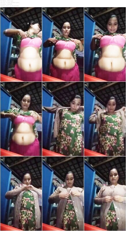 Village Bhabhi Showing Fully Nude Bathing Spitting On Her Belly