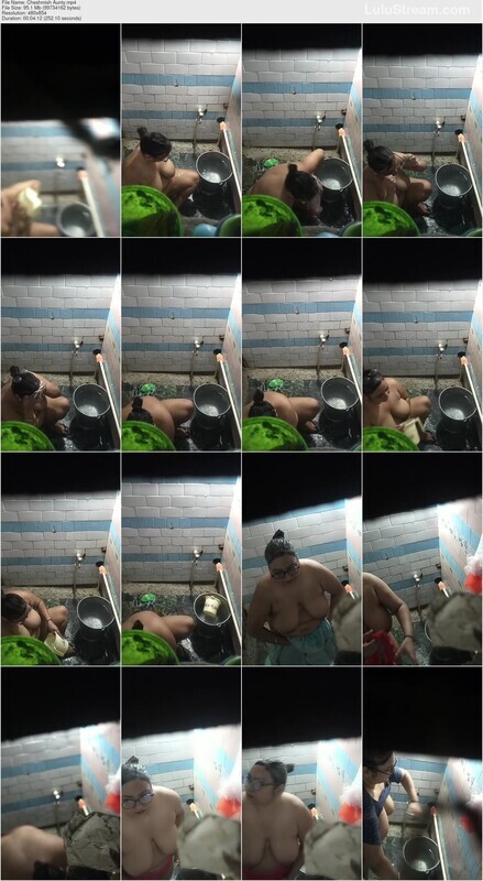 Cheshmish Milf Bathing Captured Secretly