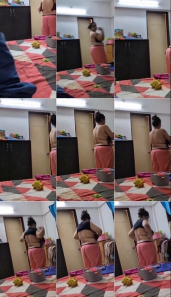 Chubby Milf Changing Clothes Secretly Recorded