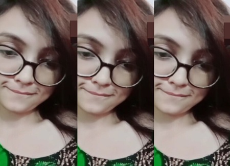 Cute Horny Glasses Girl Showing Asshole Fingering