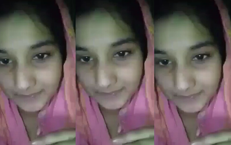 Cute Village Girl Showing For Boyfriend