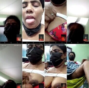 Desi Aunty Showing Lover