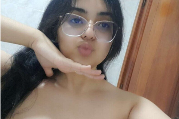 Glasses Sexy Girl Showing