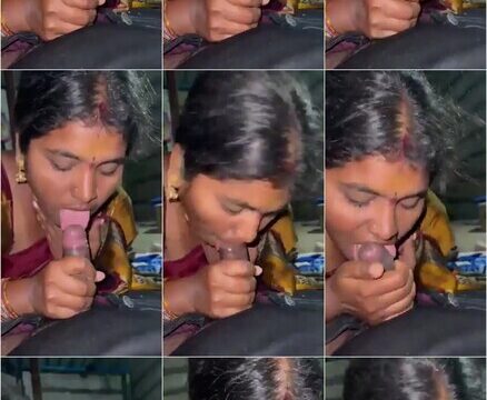 Married Bhabhi Sucking Husband Dick