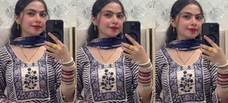 Super Sexy Horny Punjabi Wife Masturbating with Cucumber Riding on DilDo Moaning Dirty Talking