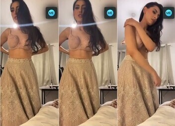 Beautiful Slim Girl Showing