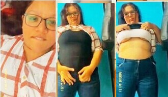 Chubby Horny Girl Showing Teasing