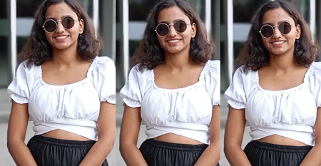 Cute Girl Showing Her Boobs