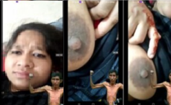 Horny Cheater Bhabhi Showing Lover