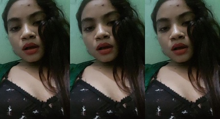 Horny Girl Pressing Boobs Showing Her Pussy