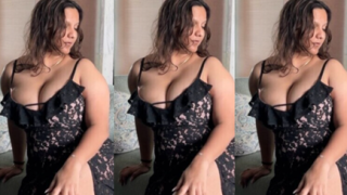 Indian Big Boobs Baddie Nude Show