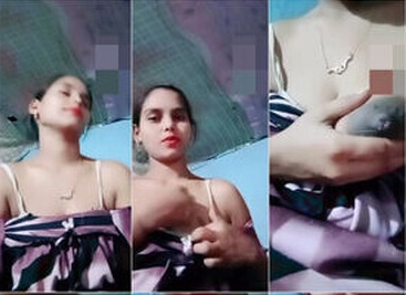 Indian Girlfriend Showing On Video Call
