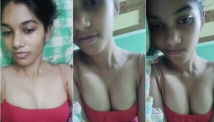 Sexy Cute Tamil Girl Showing Boobs, Ass and Pussy