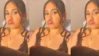 Sexy Girl Playing With Her Boobies