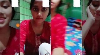 Village Girl Showing On Video Call