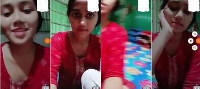 Village Girl Showing On Video Call