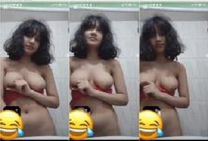 Young Cute Girl Showing