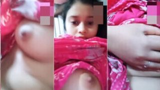 Young Girl Showing For Boyfriend On Video Call