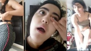 Cute Girl Making Nude Video For Boyfriend