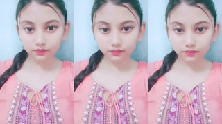 Chubby Bangladeshi girl showing her boobs pussy & ass self video recording leaked video clip