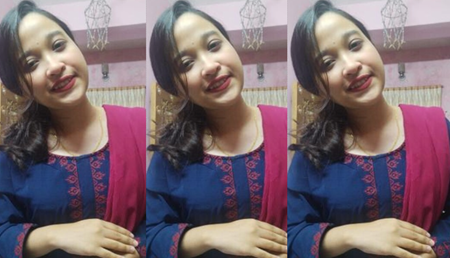 Bengali Girlfriend Showing Pressing Boobs Rubbing Her Pussy