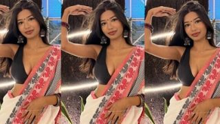 Glasses Bengali Girl Showing On Video Call