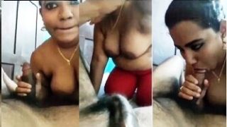 Horny Bhabhi Giving Blowjob