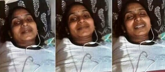 MALLU WIFE SHOWING PUSSY HAIRS TO LOVER