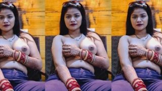 Sexy Indian Wife Giving Blowjob Hard Fucking During Honeymoon