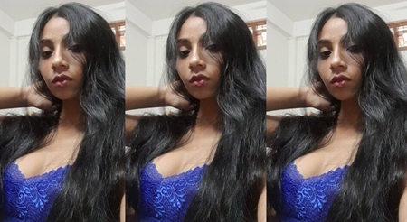 Slim Horny Girl Masturbating