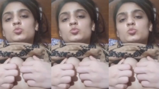 Tanker Girl Showing Fingering Her Pussy