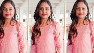 Busty Desi Girl Showing Nude Big Boobs In Bathroom