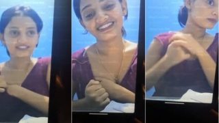 Shy Tamil Girl Showing On Video Call – Extended