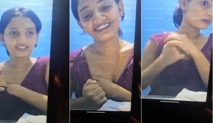 Shy Tamil Girl Showing On Video Call – Extended