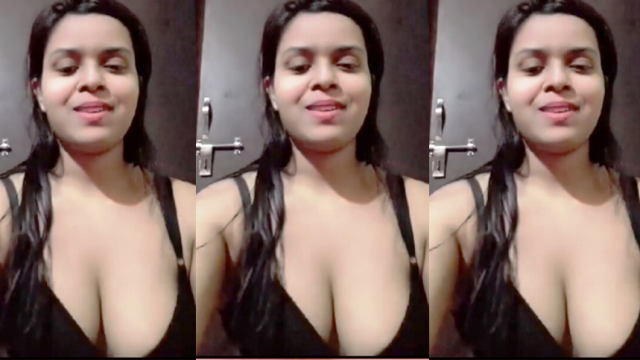 Beautiful Desi Chubby Girl Stripteasing Showing Big Ass & Fingering Tight Shaved Pussy