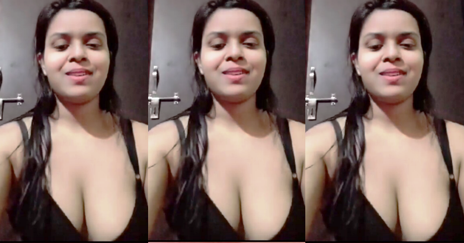 Beautiful Desi Chubby Girl Stripteasing Showing Big Ass & Fingering Tight Shaved Pussy