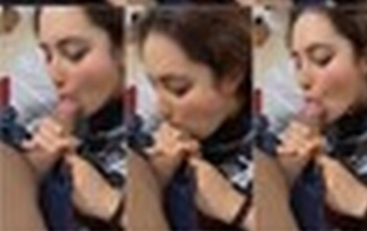 Beautiful Horny Girl Sucking Dick