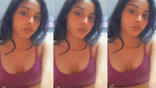 Cute Indian Girl Showing