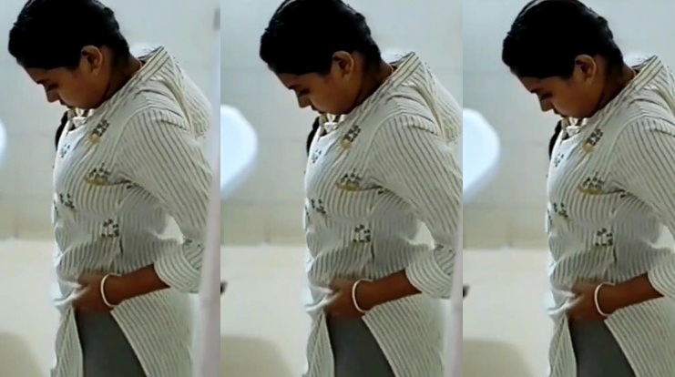 Tamil Girl P!ssing On Restroom Captured Secretly