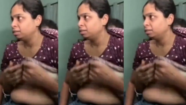 Cuck Tamil Wife Riding Enjoying With Husband Showing To Bull On Video Call