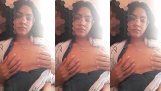 Indian Submissive Chasmish Horny Gf Boobs Slapped, Choking & Kissing, Deepthroat Blowjob In Restaurant Old+new (9 Hd Vids