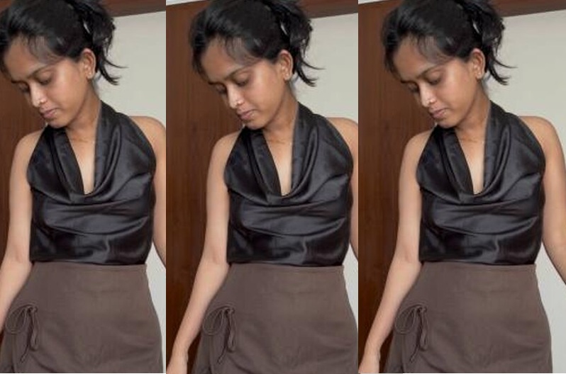 Innocent Face Indian Girlfriend Nude Captured