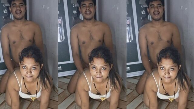 Hot Bengali Couple Painful Doggy Style Fucking